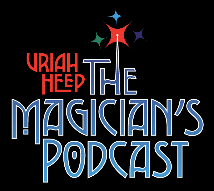 Magician's Podcast Logo on Black Background